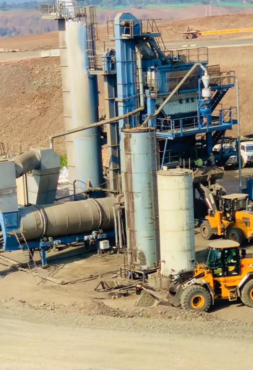 Material processing and handling plant